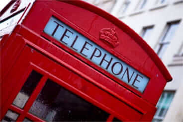 Cabine téléphonique rouge Londonienne